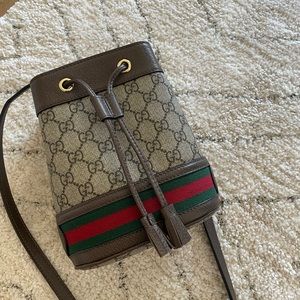Gucci Ophidia Mini GG Bucket Bag